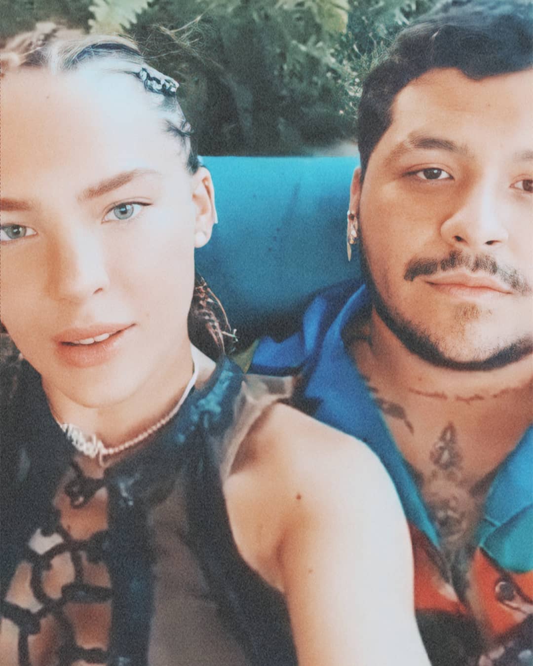 Foto de Nodal y Belinda en instagram