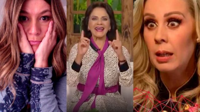 Pati Chapoy con Martha Figueroa y Atala Sarmiento en Ventaneando
