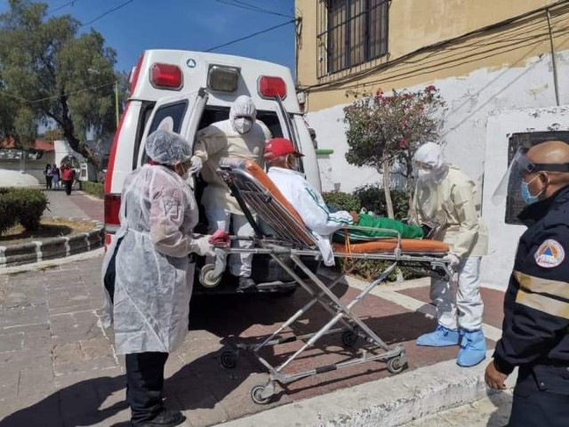 Abuelo abandonado en Ecatepec