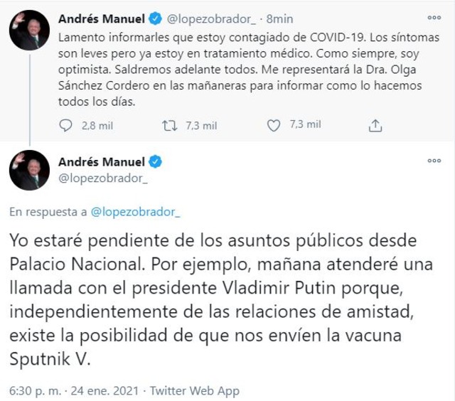 AMLO Covid