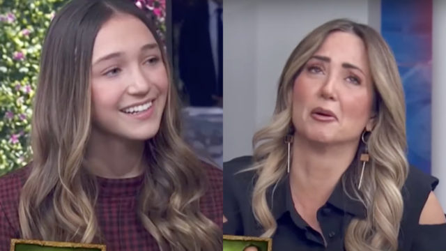 Andrea Legarreta entrevista por primera vez a su hija Nina en 'Hoy'