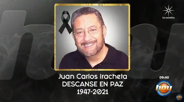 Andrea Legarreta revela muerte de Juan Carlos Iracheta
