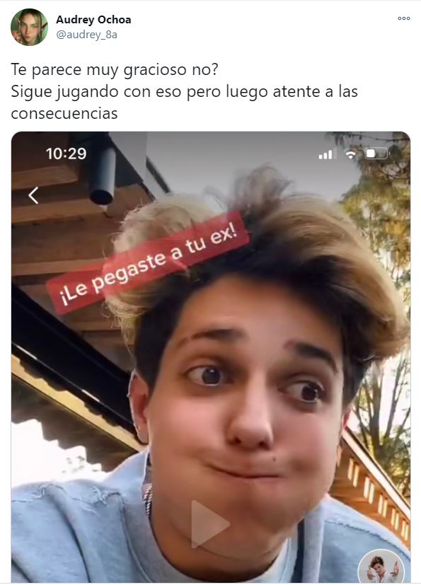 Influencer de TikTok, Audrey Ochoa revela pruebas de la violencia que vivió por parte de su exnovio, Ricky Arenal