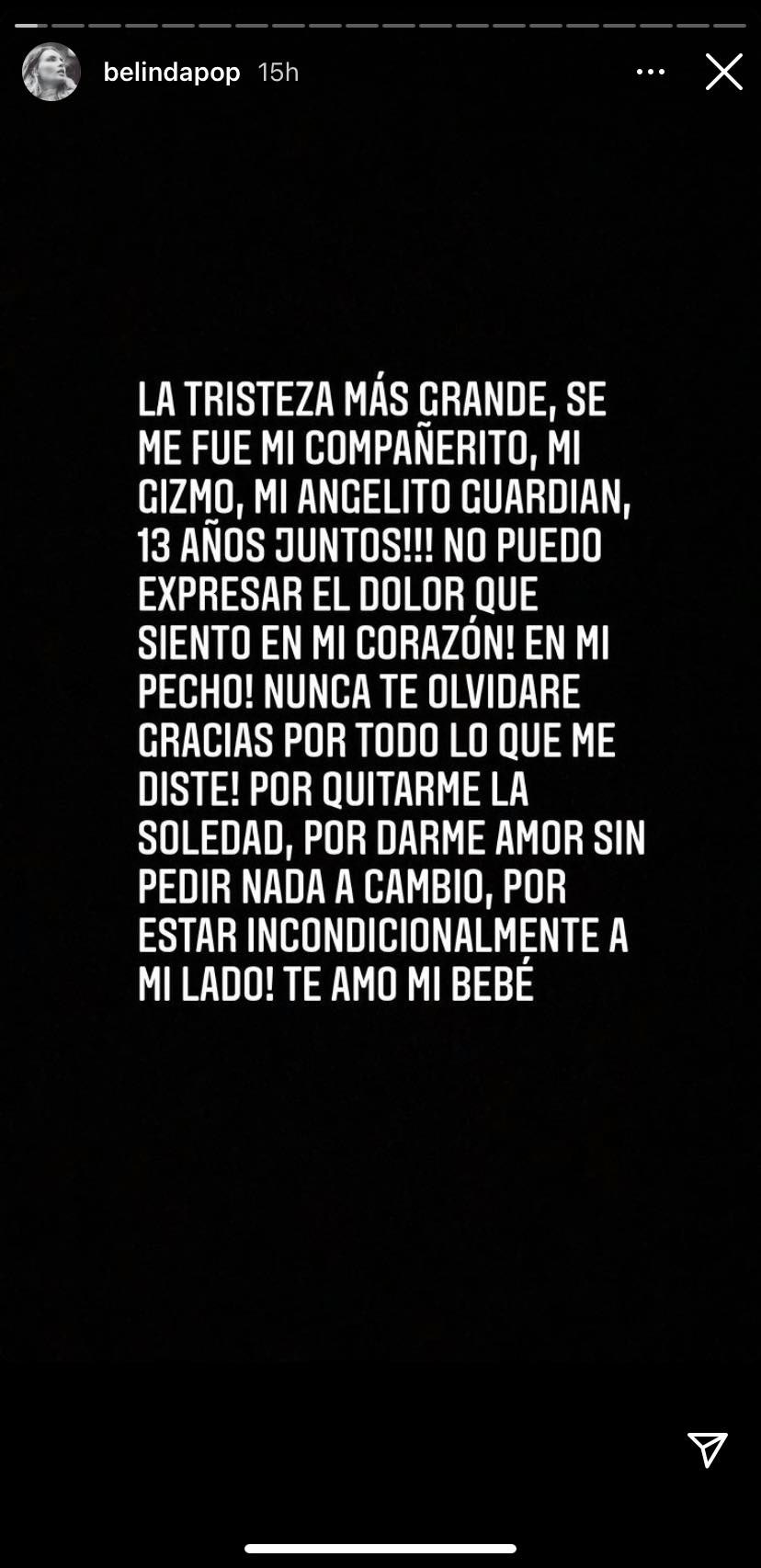 Belinda palabras Gizmo