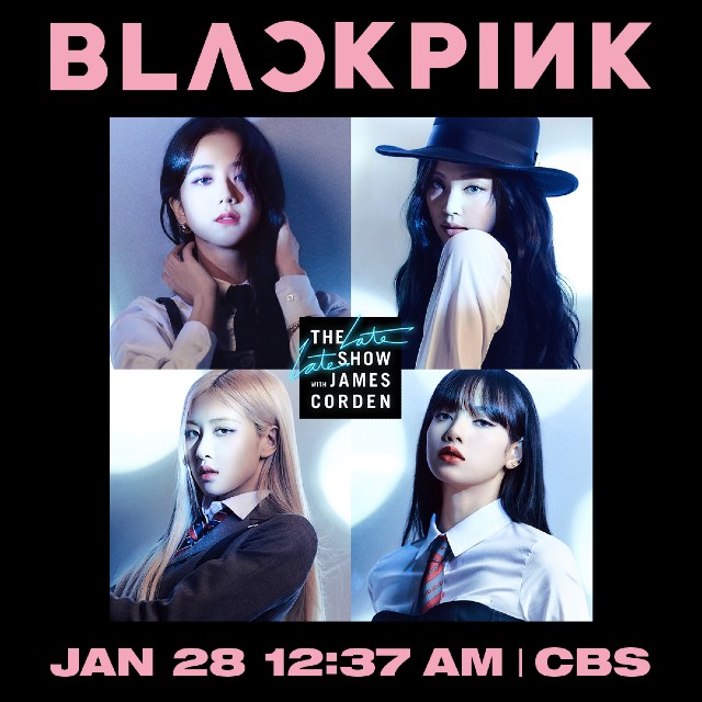 BLACKPINK en The Late Late Show With James Corden