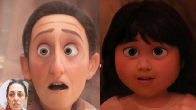 Cambian la cara de personajes virales y políticos al estilo Disney Pixar