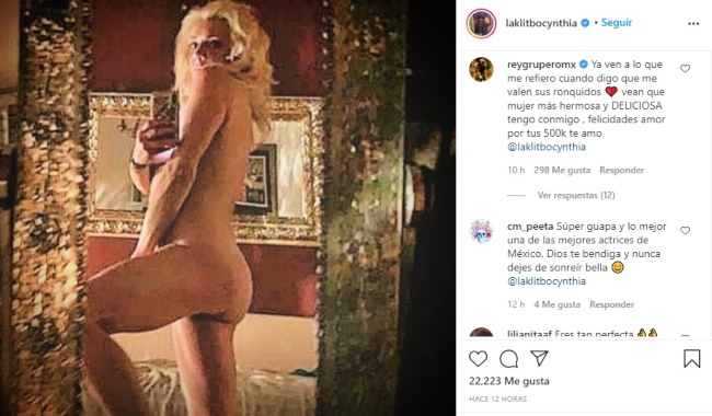 Cynthia Klitbo sin ropa