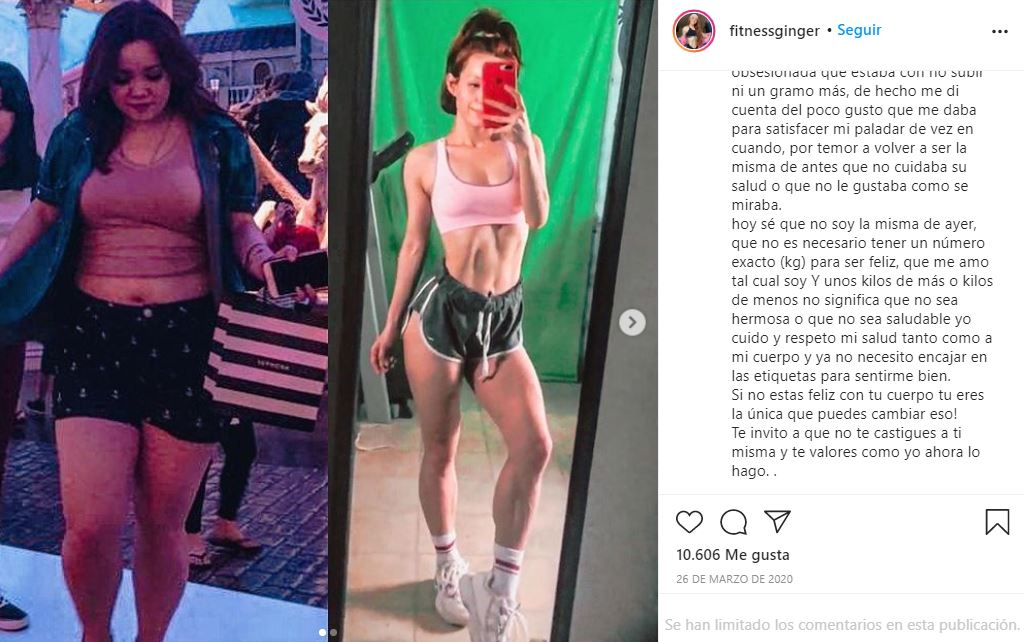 Dalú de La Academia antes y después de perder varios kilos