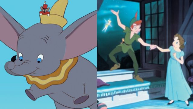 Dumbo y Peter Pan