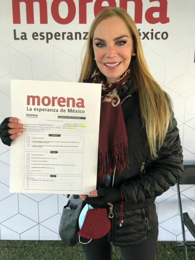 Gabriela Goldsmith en Morena