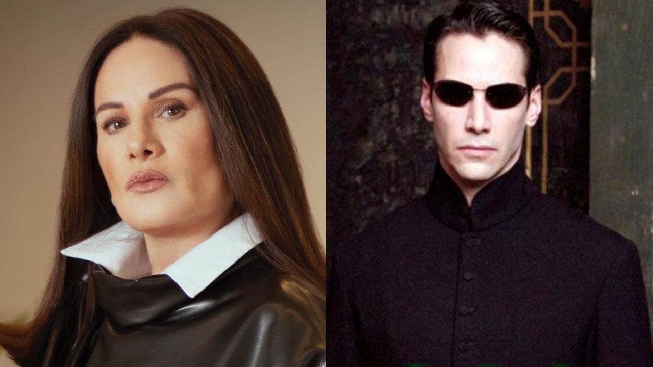 Gloria Calzada reaparece y aseguran que se parece a Matrix con su look