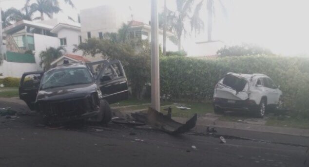Hijo de María Elena Saldaña "La Güereja" sufrió fuerte accidente automovilístico