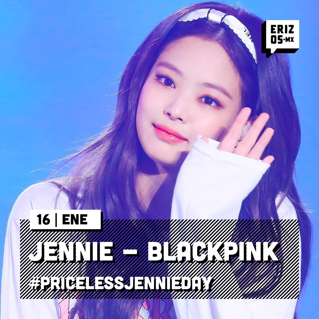 Tarjeta de cumpleaños de Jennie de BLACKPINK