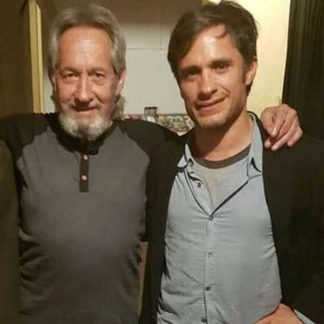 Gael García con su padre