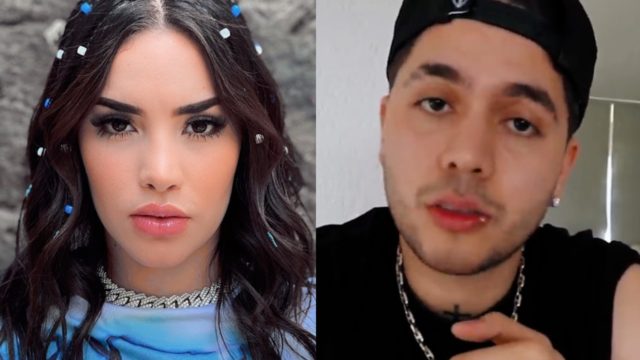 Kimberly Loaiza tiene un moretón en el ojo y acusan a juan de dios pantoja de golpeador