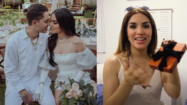 Kimberly Loaiza y Juan de Dios Pantoja