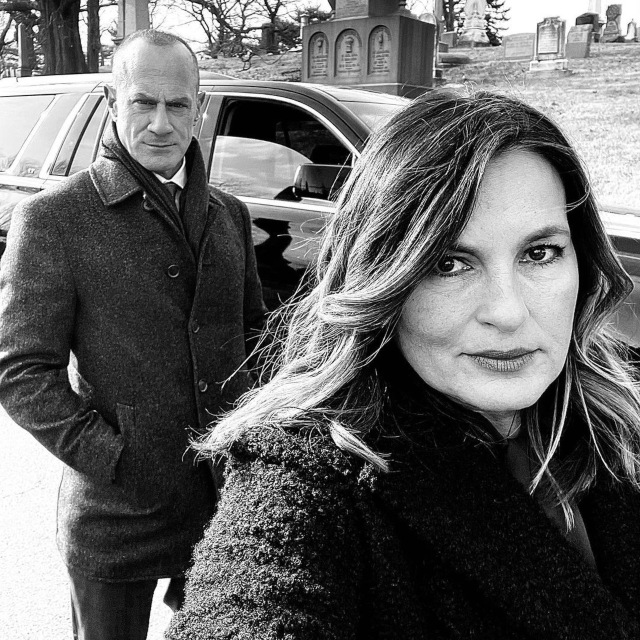 Mariska y Christopher