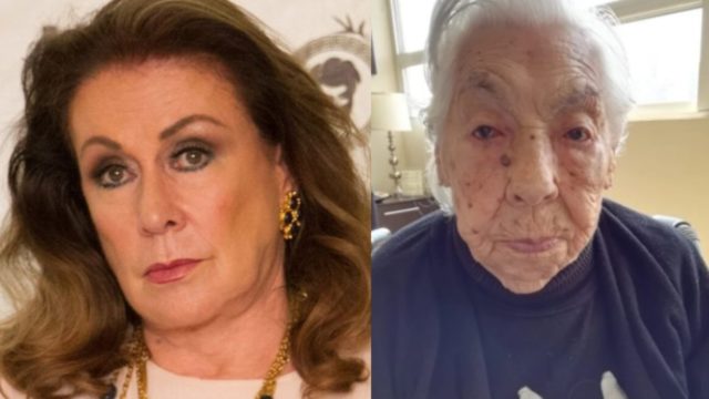 Laura Zapata y abuela Eva Mange