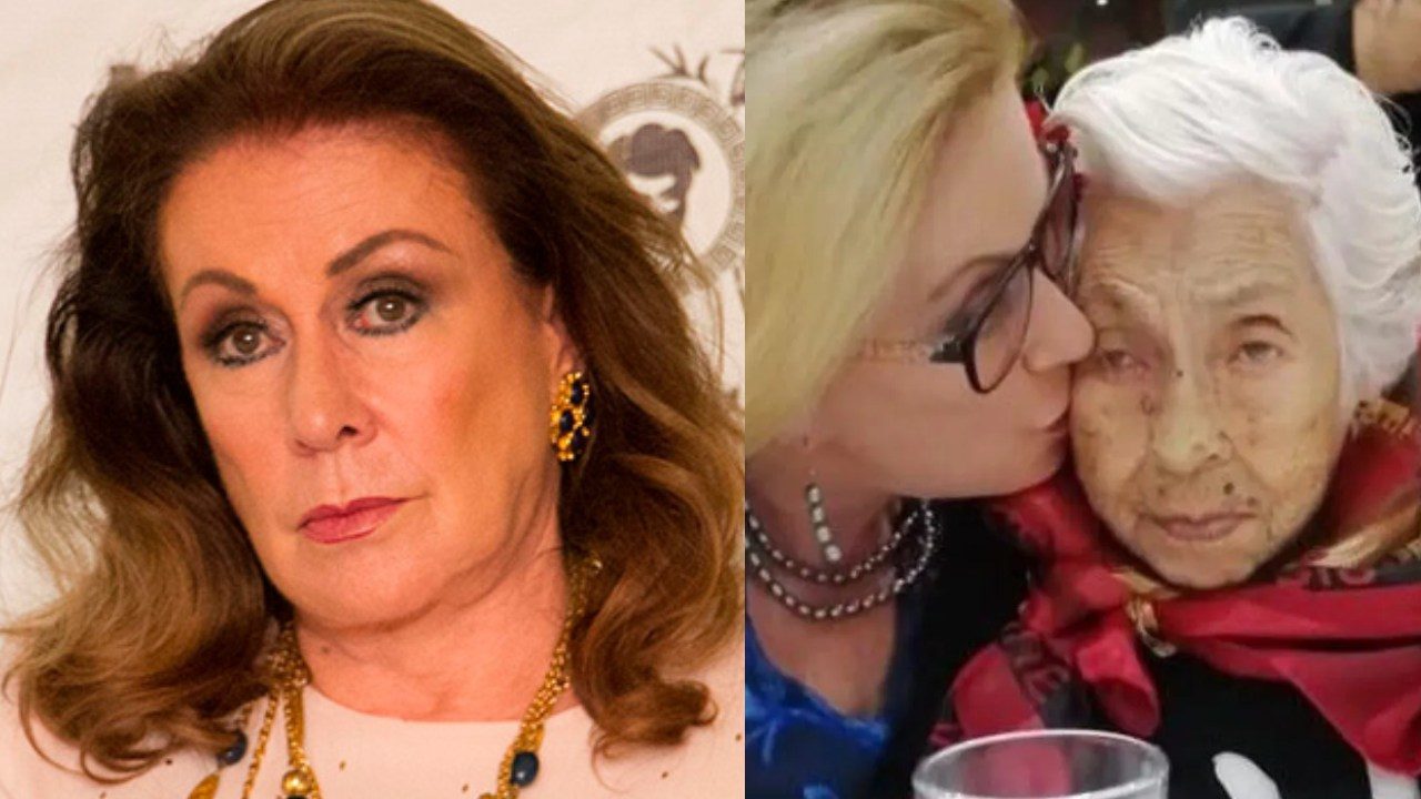 Laura Zapata y su abuela