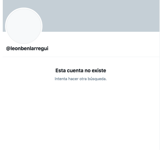 León Larregui cuenta suspendida twitter