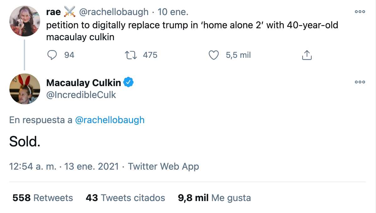 Macaulay Culkin pide quitar escena de Trump en Home Alone 2