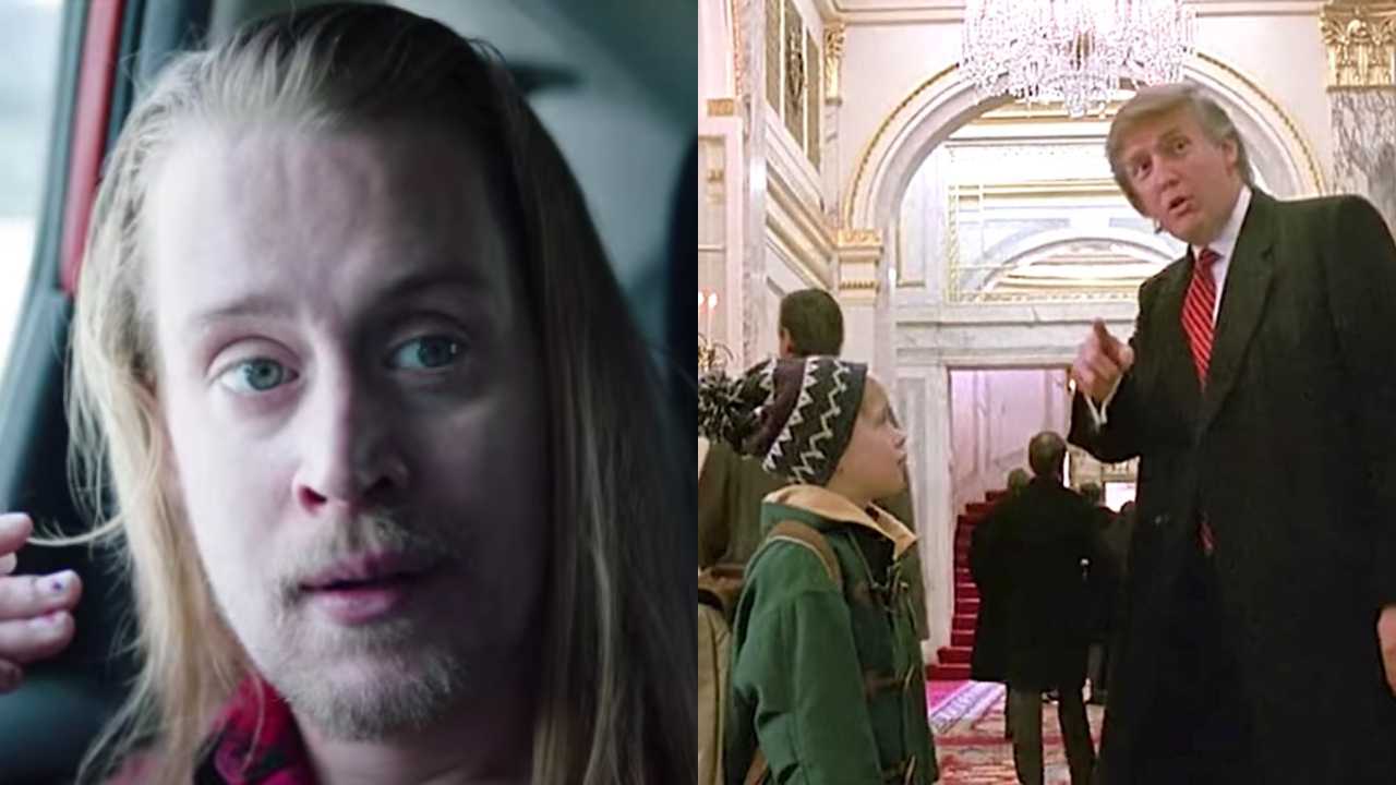 Macaulay Culkin apoya que quiten a Donald Trump de 'Mi pobre angelito 2'