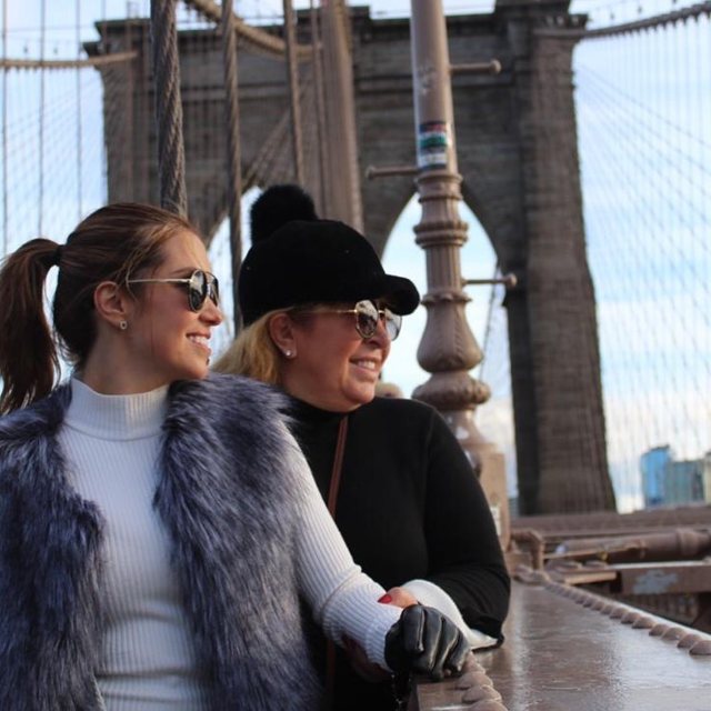 Magda Rodríguez y Andrea Escalona en Nueva York