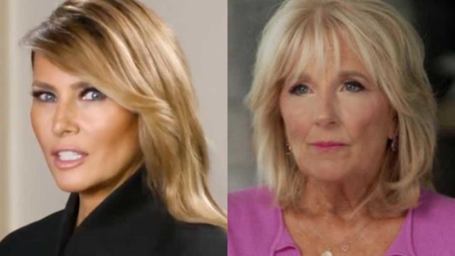 Así le hizo el feo Melania Trump a la nueva primera dama Jill Biden