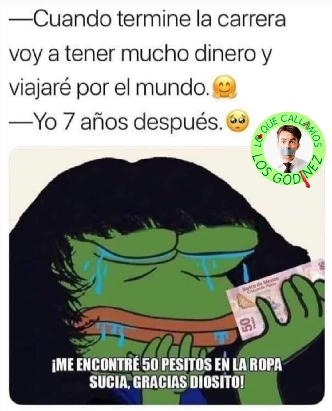 meme dinero en el pantalón