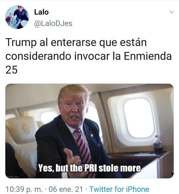 meme donald trump el pri robó más