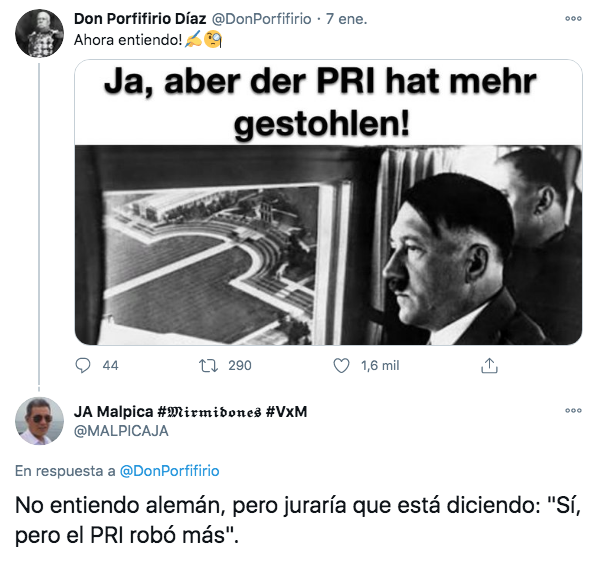Meme de Hitler México