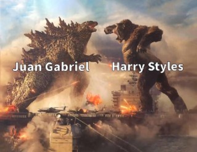 meme de juan gabriel y harry styles