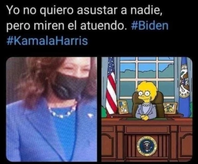 Meme Kamala Harris Los Simpson