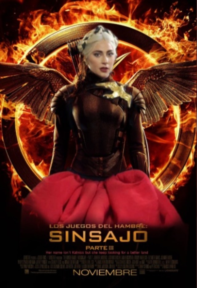 Meme Lady Gaga sinsajo