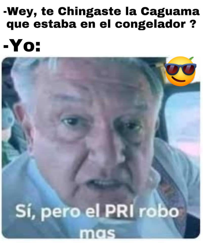 meme caguamas amlo