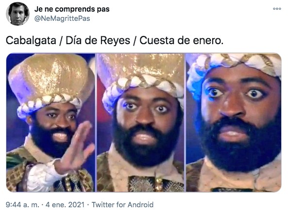 Memes cuesta de enero reyes magos