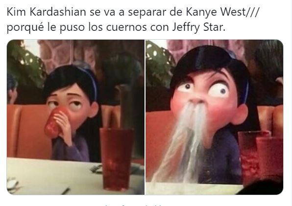 Memes del divorcio de Kim Kardashian y Kanye West