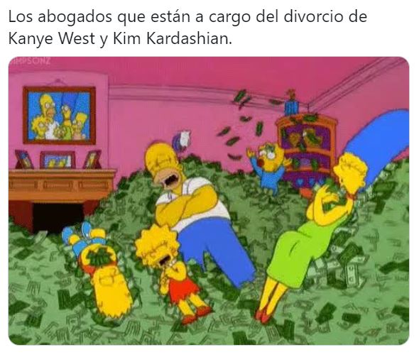 Los mejores memes del divorcio de Kim Kardashian y Kanye West