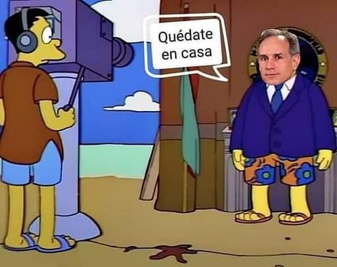 Meme de López Gatell como el alcalde diamante