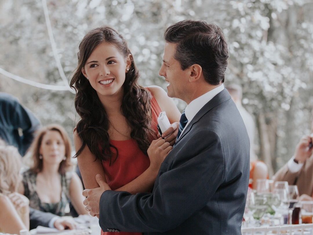 Nicole Peña, hija de Peña Nieto, asegura que su papá se ríe de sus propios memes