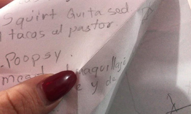 Niña pide tacos en lugar de juguetes a los reyes magos