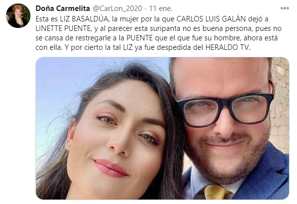 Tweet Doña carmelita