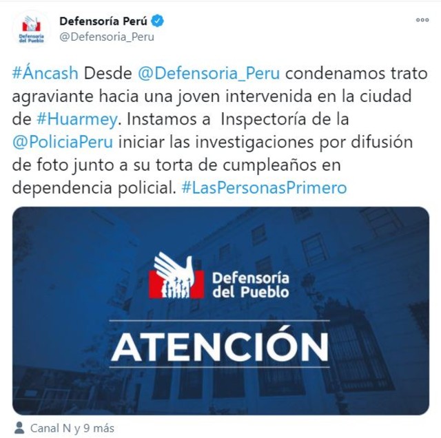 Policías la obligan a posar con su pastel por hacer fiesta en plena pandemia