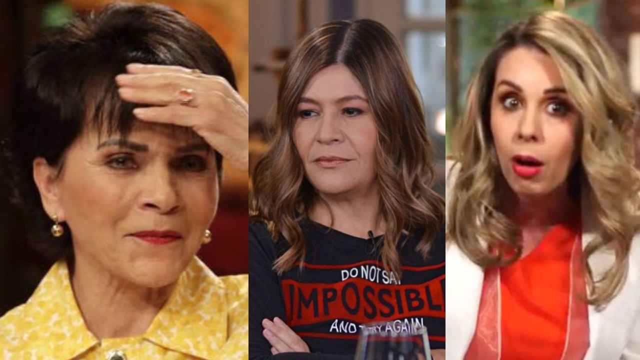 Pati Chapoy y su foto con Atala Sarmiento y Martha Figueroa