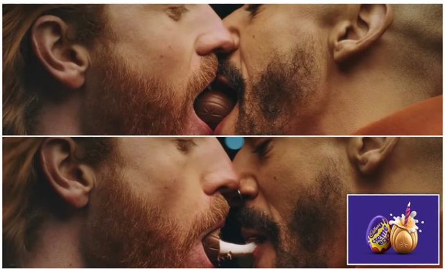 Promoción del beso gay en chocolates