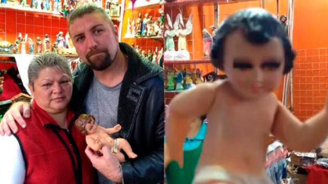 Muere mujer del video del niño dios pasito perrón