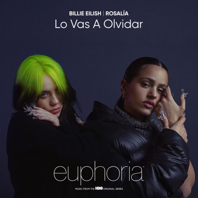 Portada de Lo Vas a Olvidar de Rosalía y Billie Eilish