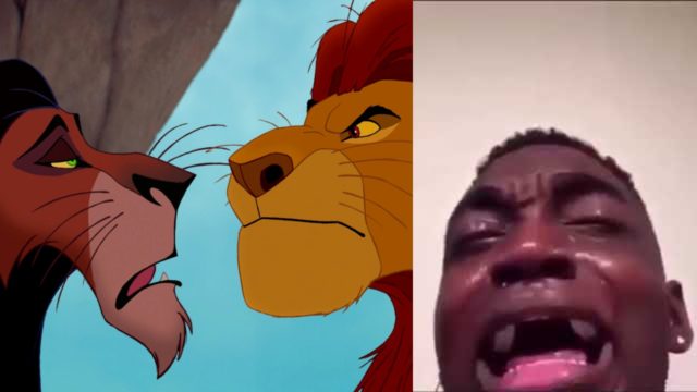 Scar y Mufasa El Rey León