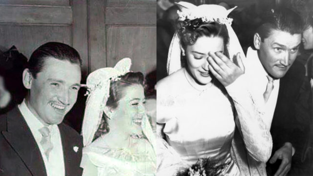 El vestido de novia de Silvia Pinal cuando se casó con Rafael Banquells