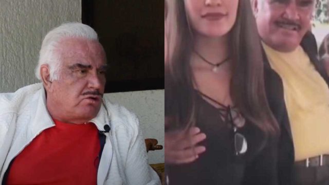 Vicente Fernández reacciona a su video tocando a una mujer